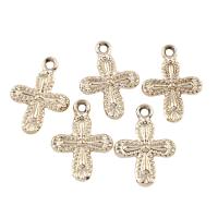 Zinc Alloy Cross Pendants, real gold plated, lead & cadmium free Approx 1mm 