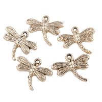 Zinc Alloy Animal Pendants, Dragonfly, real gold plated, lead & cadmium free Approx 1mm 