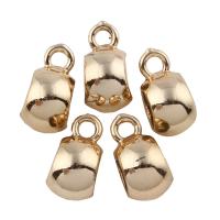 Perles de Bail en alliage de zinc , Plaqué d'or, sans plomb et cadmium Environ 2-6mm Vendu par sac