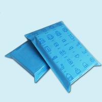 Plástico Bolsa de mensajería, Sostenible, azul, 280x420mm, Vendido por UD