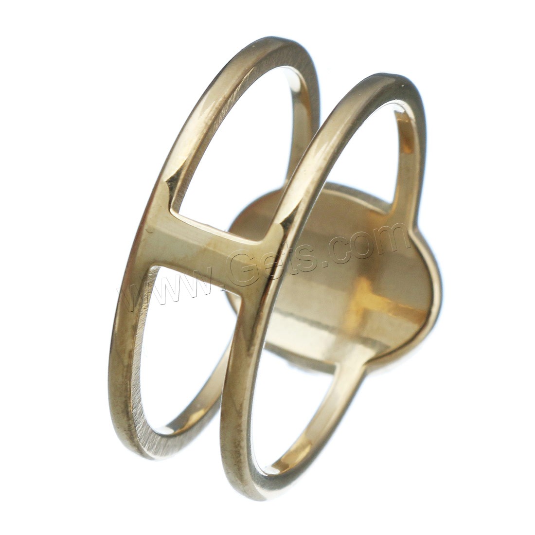 acero inoxidable anillo, con resina, Redondo Aplanado, chapado, diverso tamaño para la opción & para mujer, 12mm, Vendido por UD