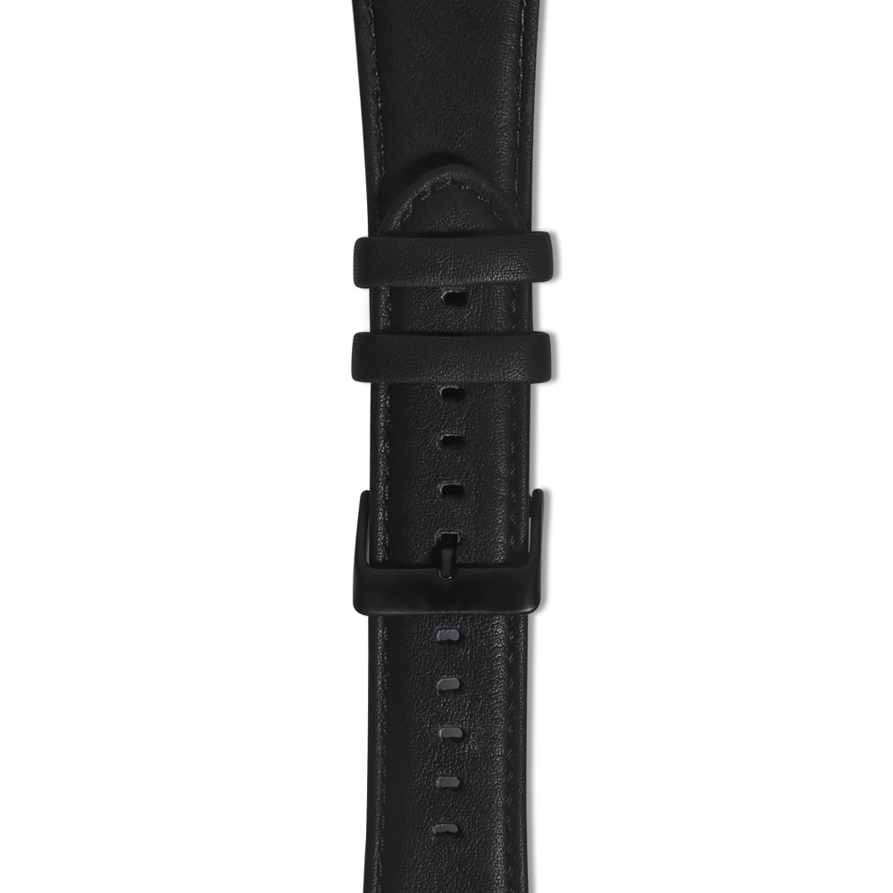 Cuir bracelet de montre, avec acier inoxydable, durable & pour montre apple & normes différentes pour le choix, plus de couleurs à choisir, Longueur:Environ 8.5 pouce, Vendu par PC