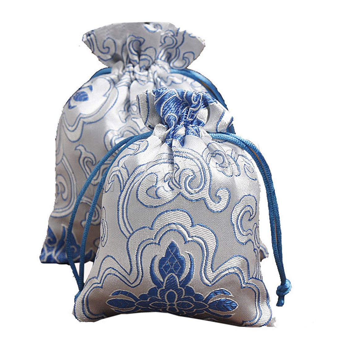 coton sacs de bijoux, avec tissu, durable & normes différentes pour le choix, 10PC/lot, Vendu par lot