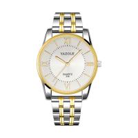 Yazole® Men Jewelry Watch, Stainless Steel, with Glass, plated, Life water resistant & for man & luminated Approx 8.5 Inch 