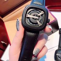 Women Wrist Watch, PU Leather, with zinc alloy dial, Chinese movement, for Sport & for woman, black Approx 7.5 Inch 
