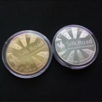 aleación de zinc Moneda conmemorativa, chapado, unisexo, más colores para la opción, 40x3mm, Vendido por UD