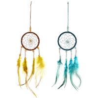 Fashion Dream Catcher, Cotton, with Feather & Crystal, Tassel 360mm 