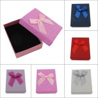 papier boîte-cadeau, avec Soie, rectangle, plus de couleurs à choisir Vendu par sac