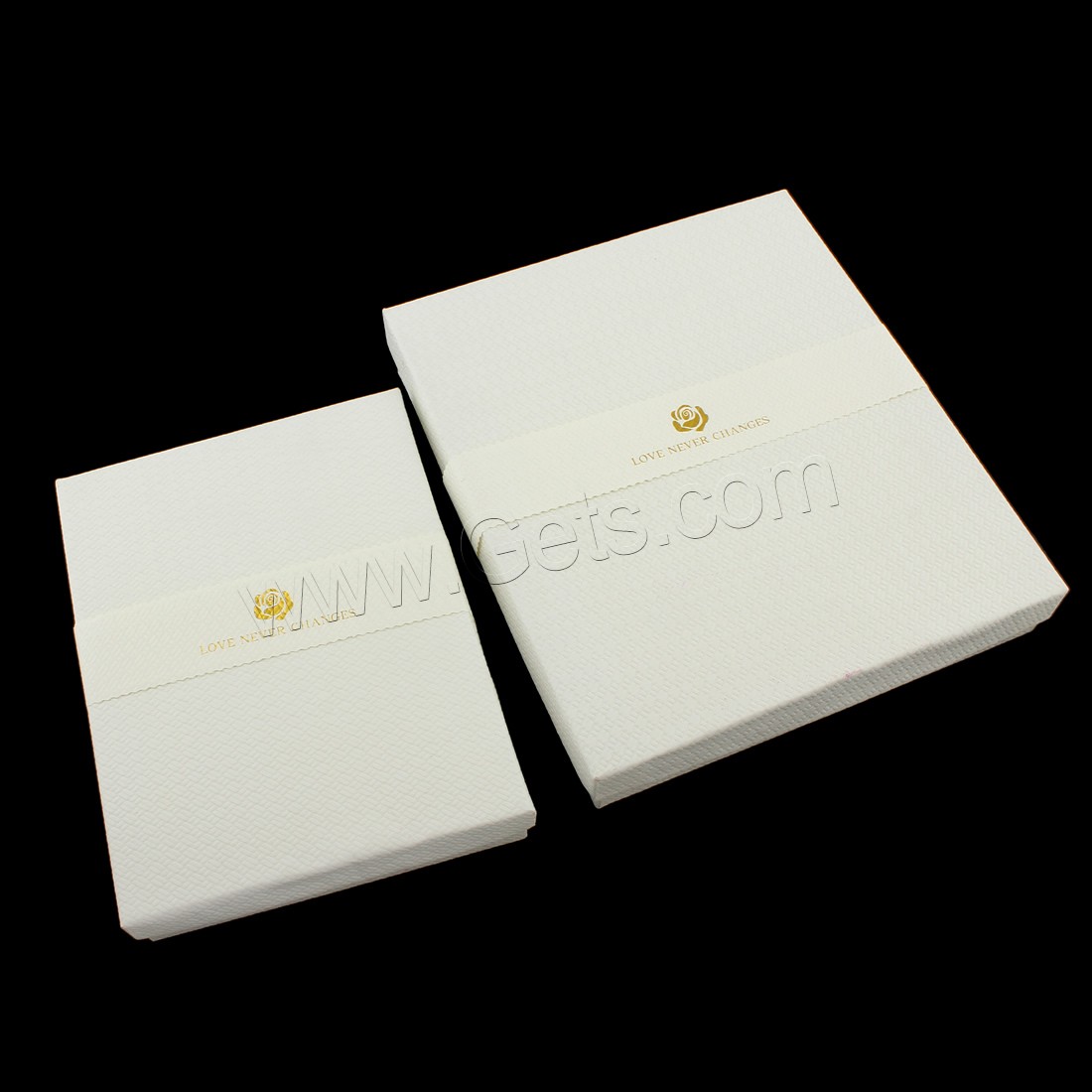 Paper Gift Box, Rectangle, different size for choice, white, 12PCs/Bag, Sold By Bag