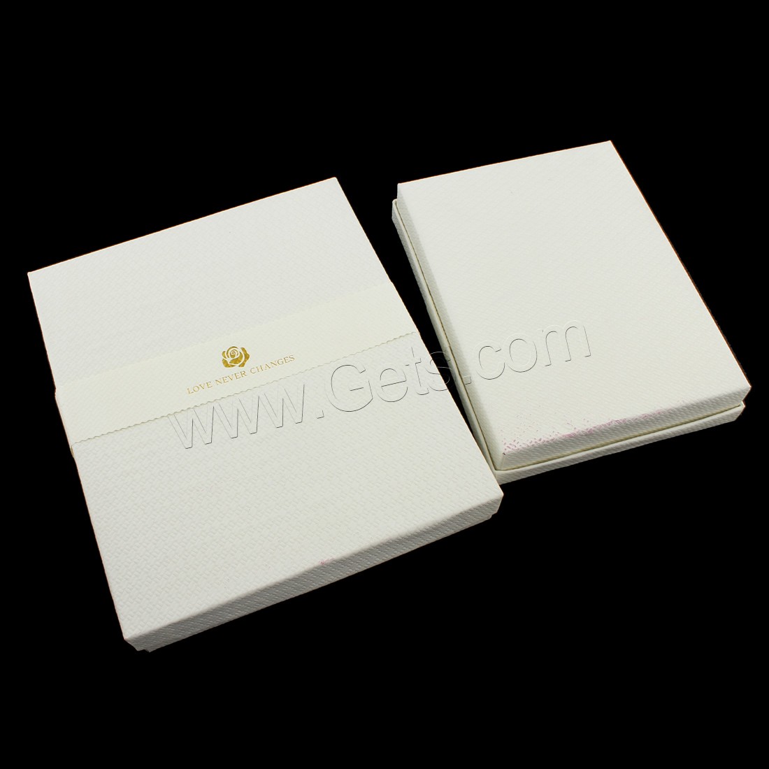Paper Gift Box, Rectangle, different size for choice, white, 12PCs/Bag, Sold By Bag