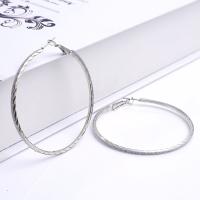 Zinc Alloy Hoop Earring, plated, for woman lead & cadmium free 