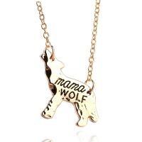 Zinc Alloy Necklace, with 1.96inch extender chain, Animal, plated, oval chain & for woman Approx 17.7 Inch 