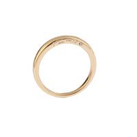 ラインス トーン亜鉛合金指のリング, 亜鉛合金, ゴールドメッキ, 異なるサイズの選択 & 女性用 & ライン石のある, 売り手 パソコン