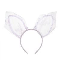 Hair Bands, Lace, portable & durable & cute & for woman, white 