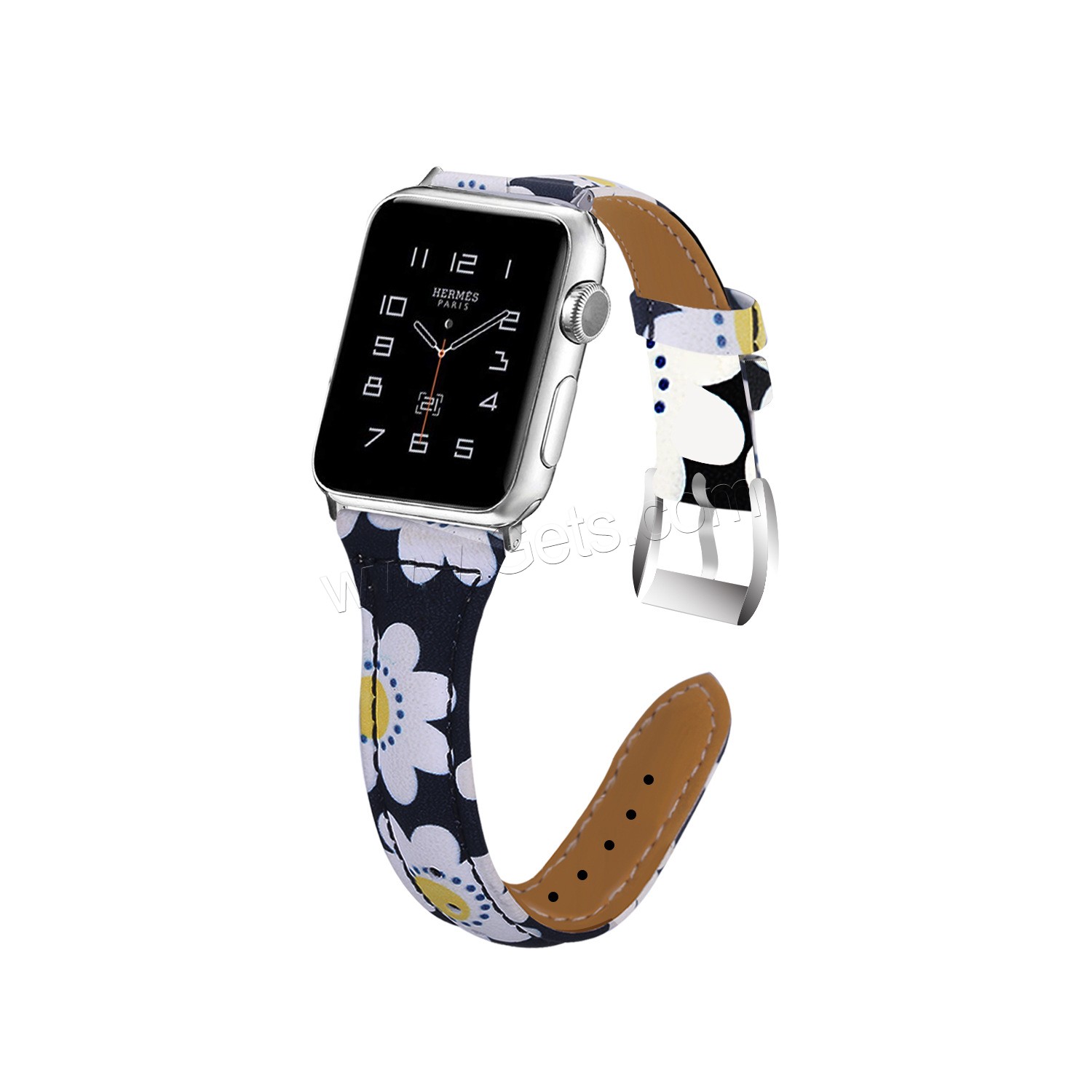 Cuir bracelet de montre, pour Apple Watch & normes différentes pour le choix & modèles différents pour le choix, Longueur:Environ 7 pouce, Vendu par PC