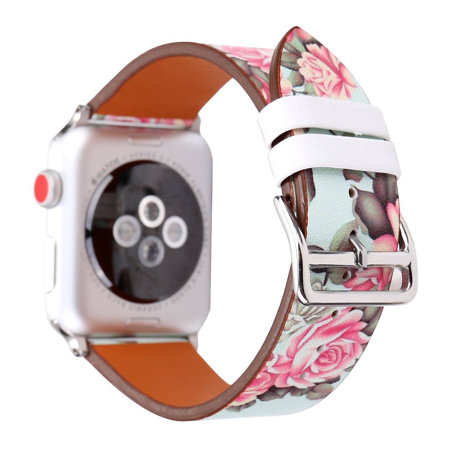 cuir PU bracelet de montre, pour Apple Watch & normes différentes pour le choix & modèles différents pour le choix, Longueur:Environ 7 pouce, Vendu par PC