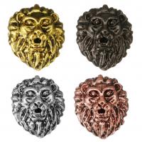 Zinc Alloy Animal Beads, Lion, plated Approx 2mm 