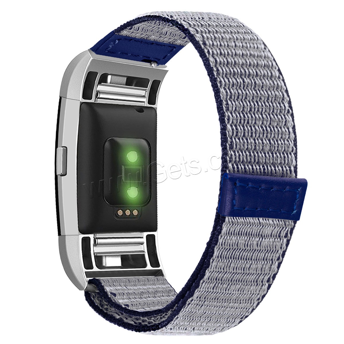Nylon Uhrband, Edelstahl Uhrenbandverschluss, für Fitbit Charge 2 & unterschiedliche Länge der Wahl, keine, 20mm, verkauft von PC