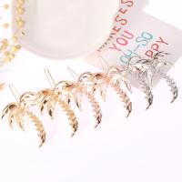 Zinc Alloy Drop Earring, Palm Tree, plated, for woman 
