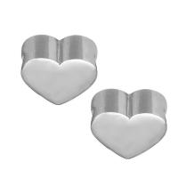 Stainless Steel Beads, Heart Approx 1.5mm 