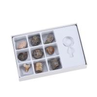 Синтетический драгоценный камень Коробочные украшения Драгоценный камень, с бумага, натуральный продается Box