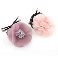 Ponytail Holder, Chiffon, with nylon elastic cord, for woman 