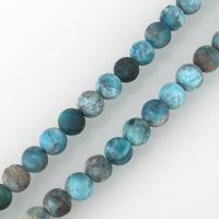 Apatites Beads, Round, matte, 8mm Approx 1mm Approx 15 Inch, Approx 
