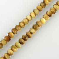 Tiger Eye Beads, Drum, faceted Approx 1mm Approx 15.5 Inch, Approx 