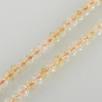Natural Citrine Beads, Drum, faceted Approx 1mm Approx 15.5 Inch, Approx 