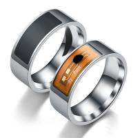 Stainless Steel Finger Ring, plated, Unisex 