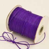 Encerado cordón de cáñamo cuerda, más colores para la opción, 1.5mm, aproximado 200patiospatio/Carrete, Vendido por Carrete
