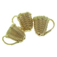 Rattan Costume Accessories, Cup, handmade & woven pattern 