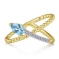 Cubic Zirconia Micro Pave Brass Finger Ring, real gold plated, cross & micro pave cubic zirconia & for woman 