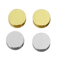 Brass Jewelry Beads, Flat Round, plated Approx 1.5mm 