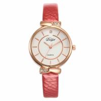 Women Wrist Watch, PU Leather, with zinc alloy dial & Glass, Chinese movement, plated, adjustable & for woman 