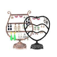 Zinc Alloy Earring Display, plated 