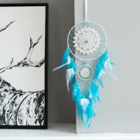 Мода Dreamcatcher, перья, с Хлопковая нить & Вельвет & деревянный & Железо продается PC
