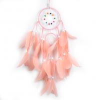 Мода Dreamcatcher, перья, с Хлопковая нить & Вельвет & деревянный & Железо, Много цветов для выбора продается PC