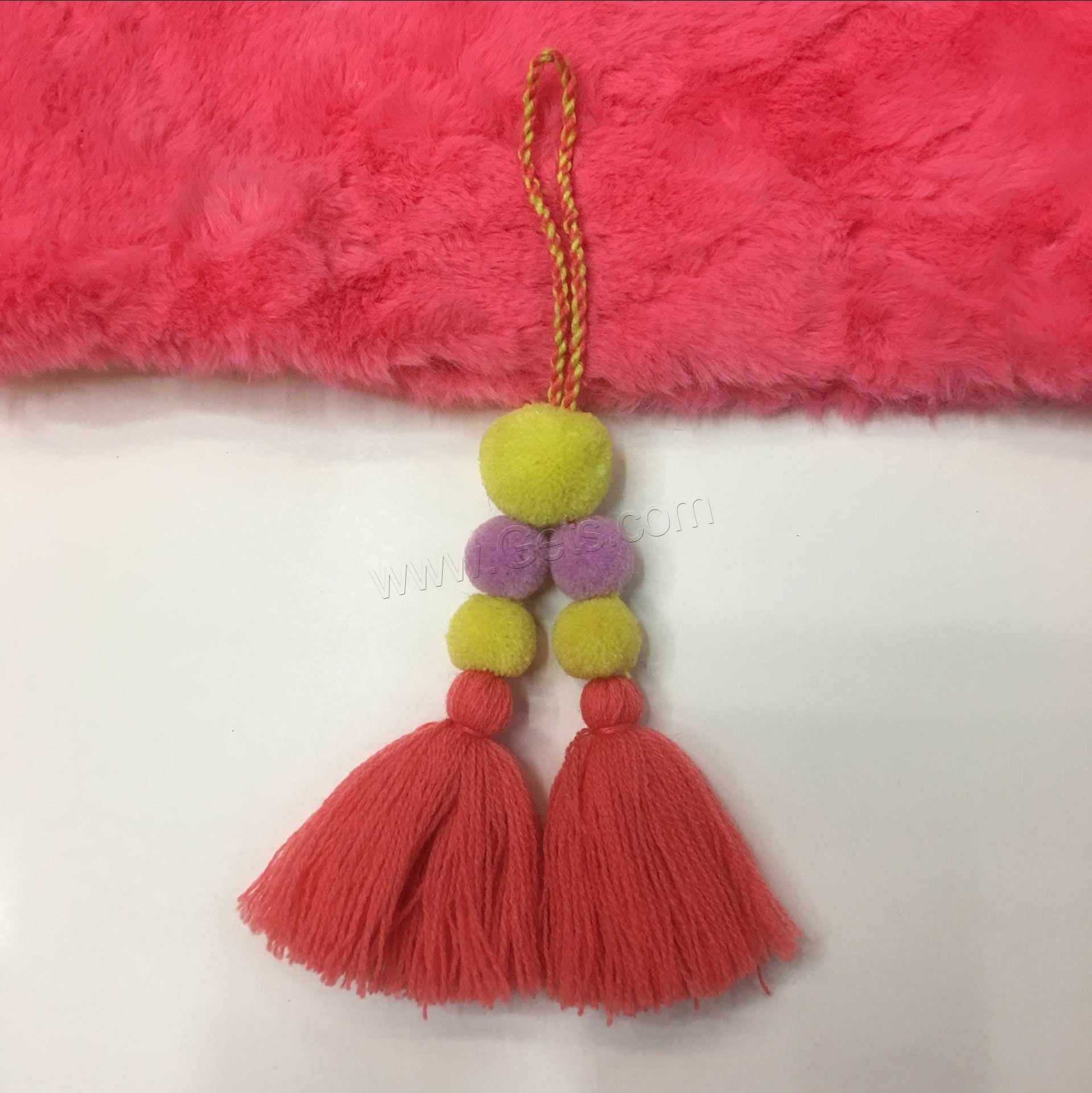Polyester Costume Accessories, different size for choice, mixed colors, Sold By PC