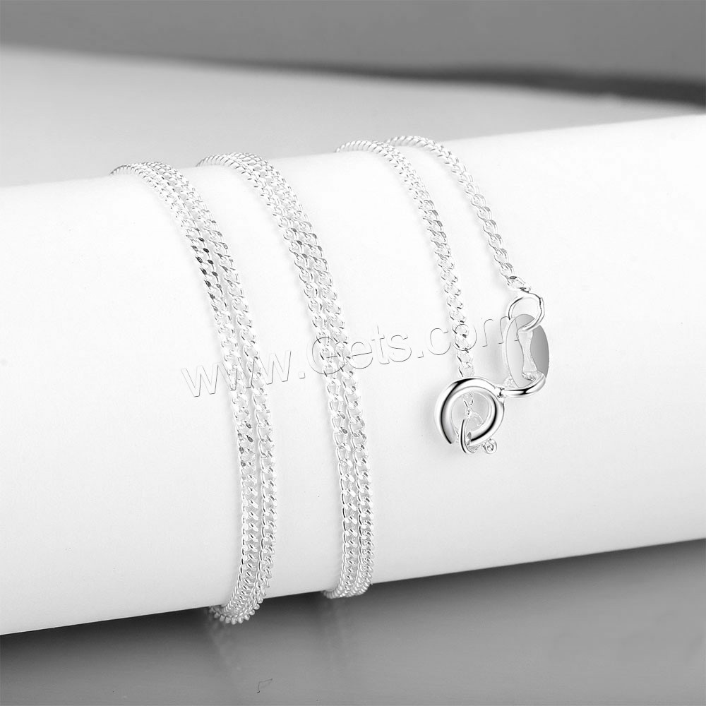 Chaîne bijoux en laiton, longueur différente pour le choix & unisexe & chaîne de torsion ovale, 1.2mm, Vendu par brin