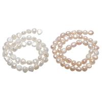 Baroque Cultured Freshwater Pearl Beads, natural 9-10mm Approx 0.8mm Approx 15.5 Inch 