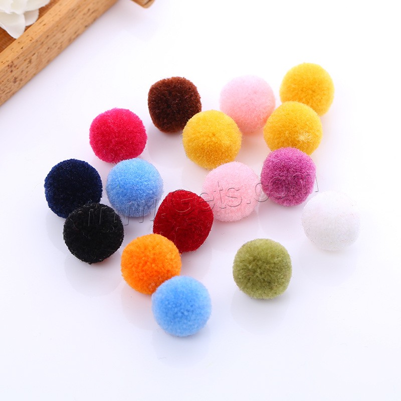 Polyester Costume Accessories, different size for choice, mixed colors, Sold By PC