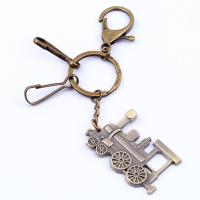 Zinklegierung Schlüssel Verschluss, Zug, antike Bronzefarbe plattiert, unisex, frei von Blei & Kadmium, 33x50mm, verkauft von PC