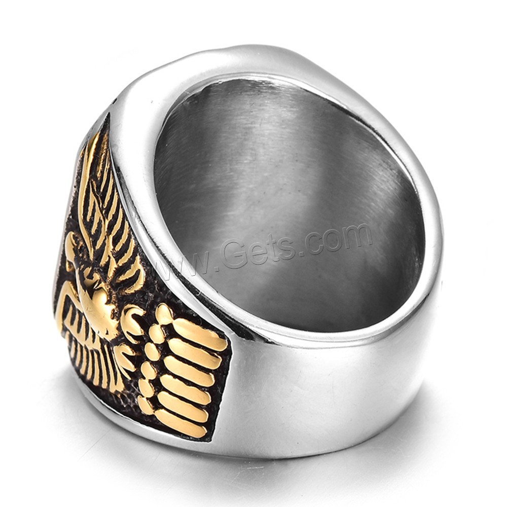 Zinc Alloy Finger Ring, plated, different size for choice & for man, Sold By PC