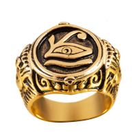 Zinc Alloy Finger Ring, plated & for man 