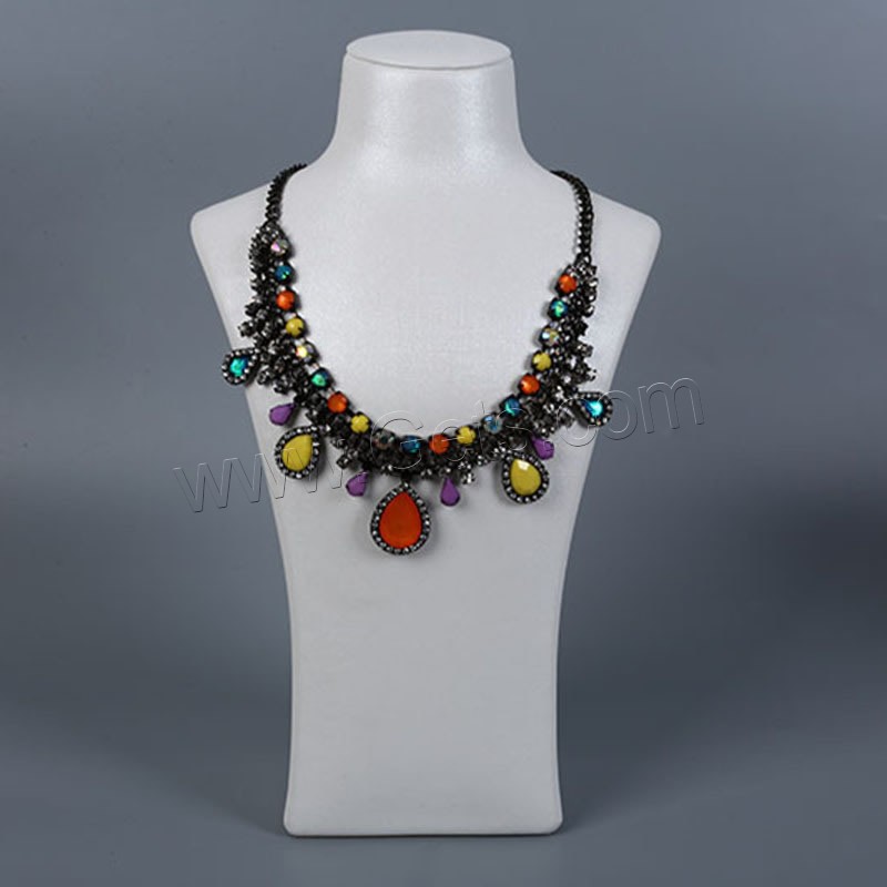 Leather Necklace Display, PU Leather, different size for choice, Sold By PC