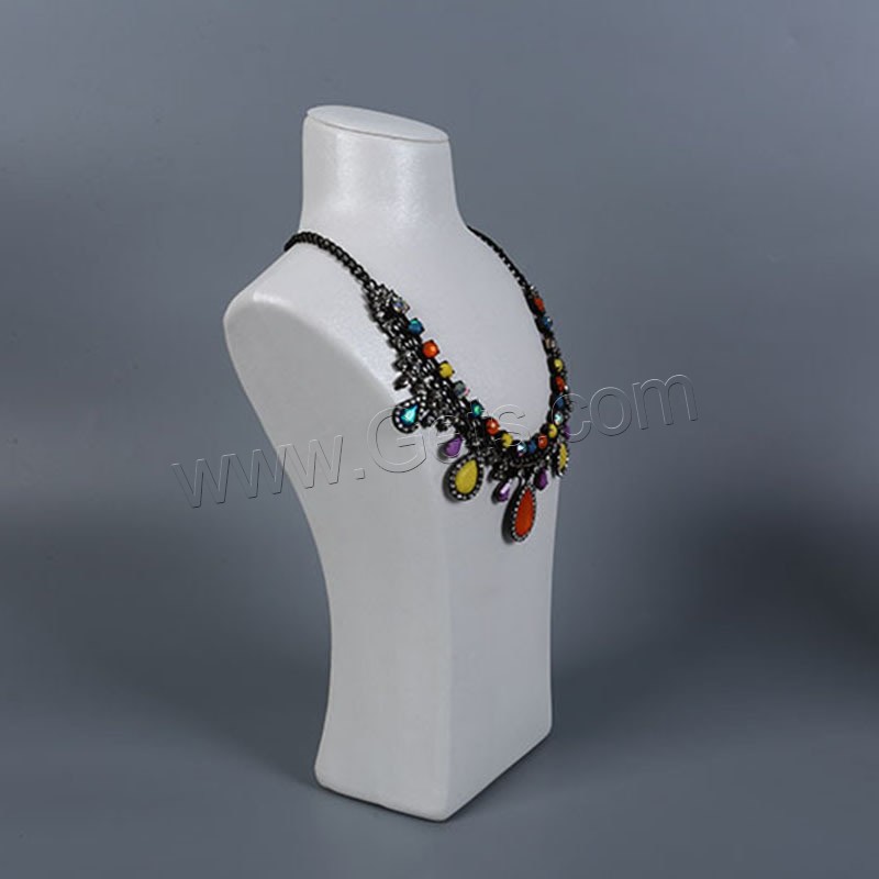 Leather Necklace Display, PU Leather, different size for choice, Sold By PC