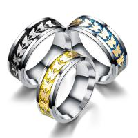acero inoxidable anillo, con resina, Mariposa, unisexo & diverso tamaño para la opción, más colores para la opción, Vendido por UD