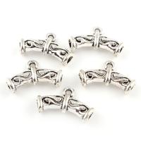 Zinc Alloy Bail Beads, antique silver color plated, lead & cadmium free Approx 1mm 