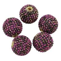 Brass Jewelry Beads, Round, gold color plated, nickel, lead & cadmium free, 16mm Approx 2mm 